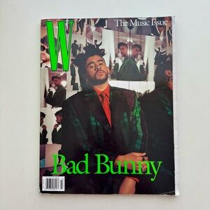 W Magazine The Music Issue with Bad Bunny Cover